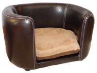 Cosy Beaumont Faux Leather Cat Bed